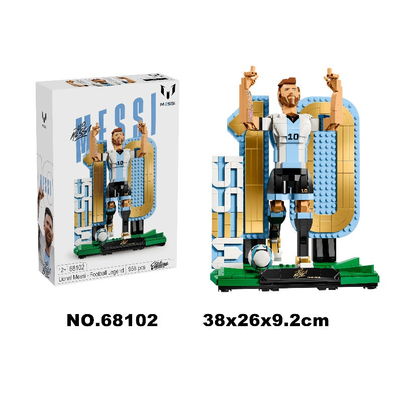 854pcs Cristiano Ronaldo – Football Legend /Lionel Messi