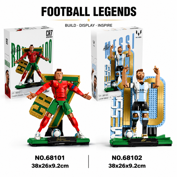 854pcs Cristiano Ronaldo – Football Legend /Lionel Messi