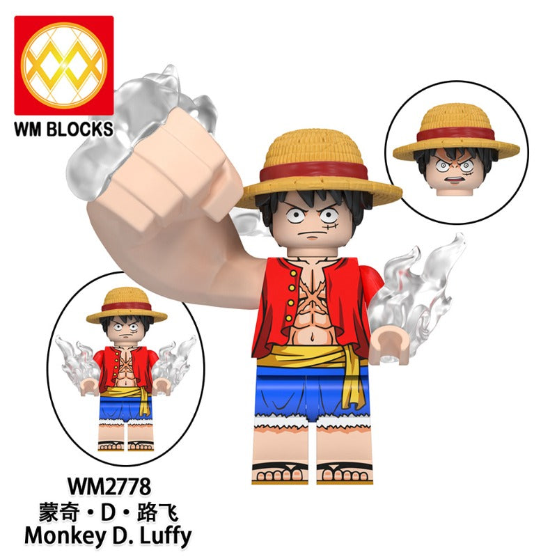 【完売品】amerge mini onepiece set One Piece S6 Custom Anime Brick Toy Set - Lego-Compatible