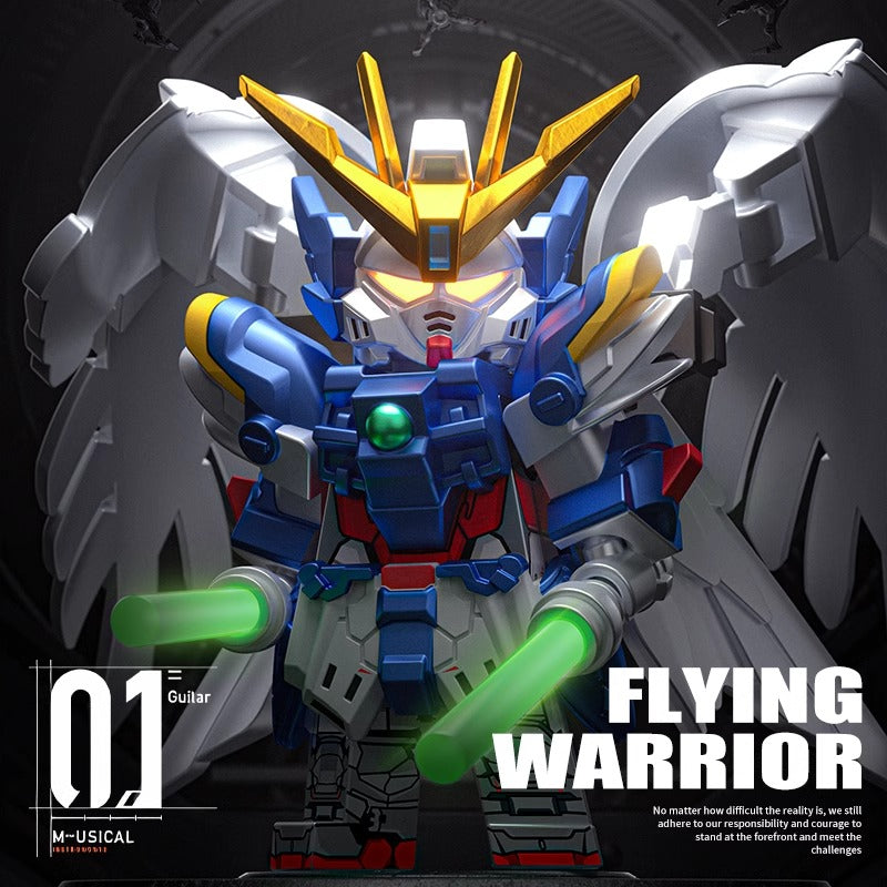 X001-003 Gundam Mech Flying Wing Warrior Minifigures – Joy Bricks