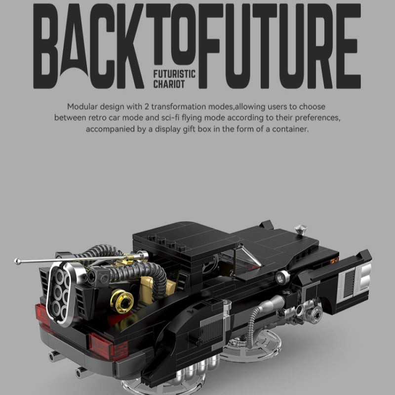 627 pcs PB8827 Back To Future Future Royal