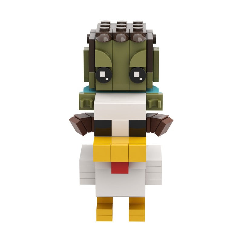 (Gobricks version) 117pcs MOC Chicken Jockey