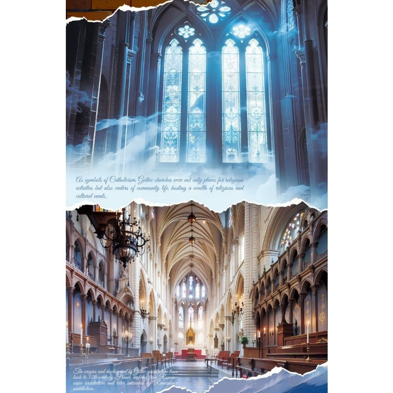 4034+PCS BK 33920 Gothic cathedral