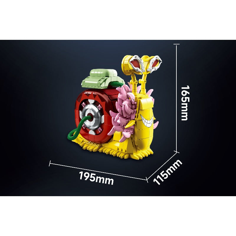 738pcs DK 1591 Mingo Den Den Mushi