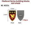 N3025-3030 Medieval Castle Shield Minifigures accessory
