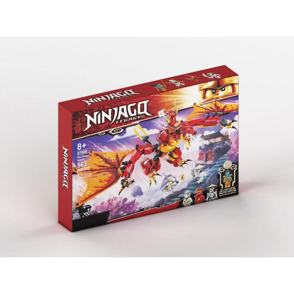 563pcs 07080 Fire Dragon Attack – Joy Bricks