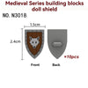 N3025-3030 Medieval Castle Shield Minifigures accessory