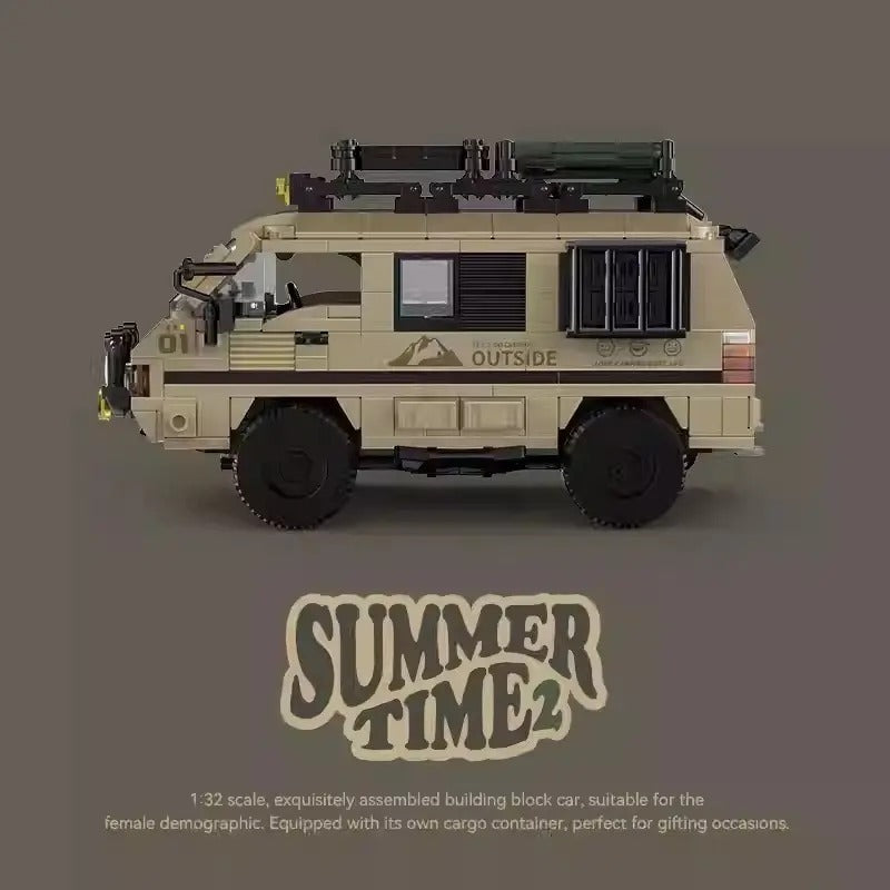 489PCS PB8823 Summer Time 2 Delica L300 1:32