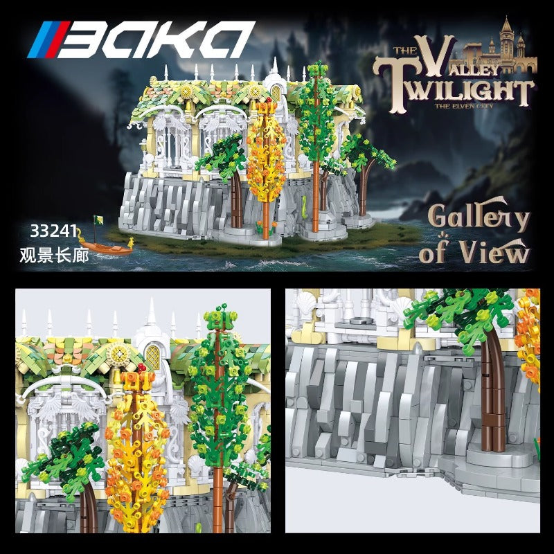 3950 pcs BK 33241 The Lord of the Rings Valley Twilight:Gallery of View