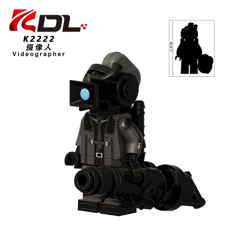 KDL833 Skibidi Toilet series Minifigures – Joy Bricks