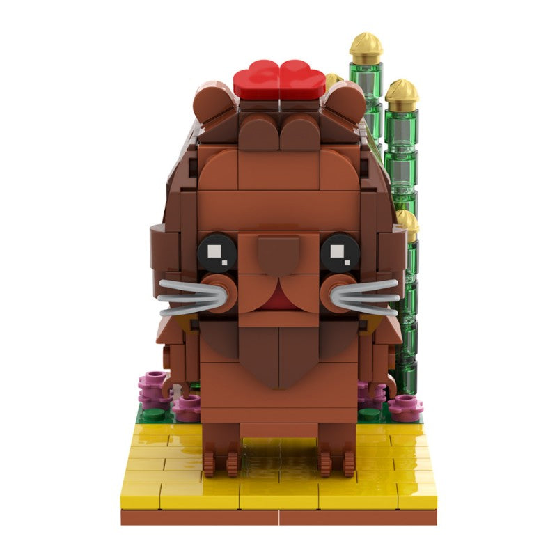 (Gobricks version) 235pcs MOC The Wizard of Oz - Cowardly Lion