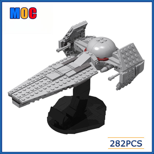 282pcs MOC-68698 Micro Series Scimitar Sith-Infiltrator, 1
