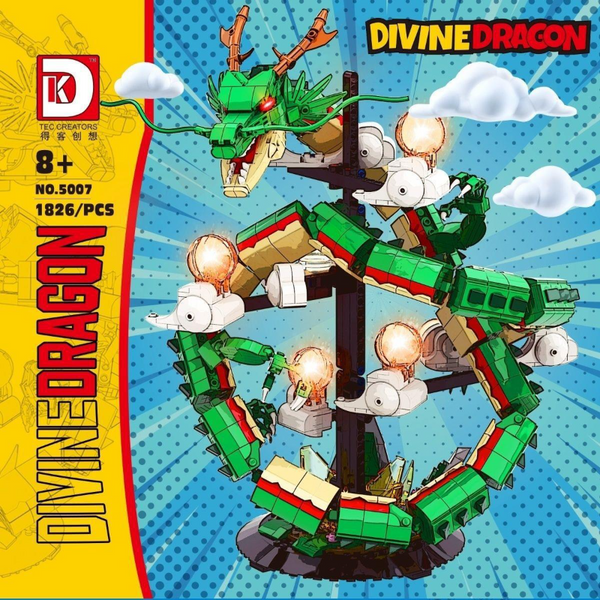 1826pcs DK5007 Divine Dragon – Joy Bricks