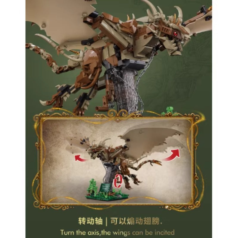 886 pcs DK 7055 Mountain Dragon