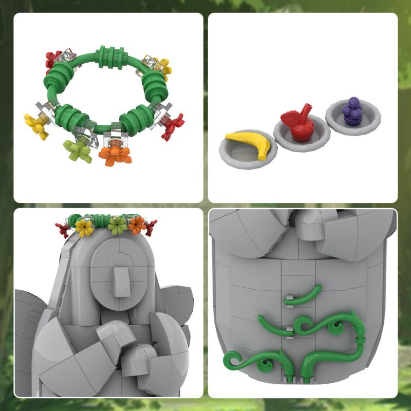 (Gobricks version) 220pcs zelda  Goddess statue