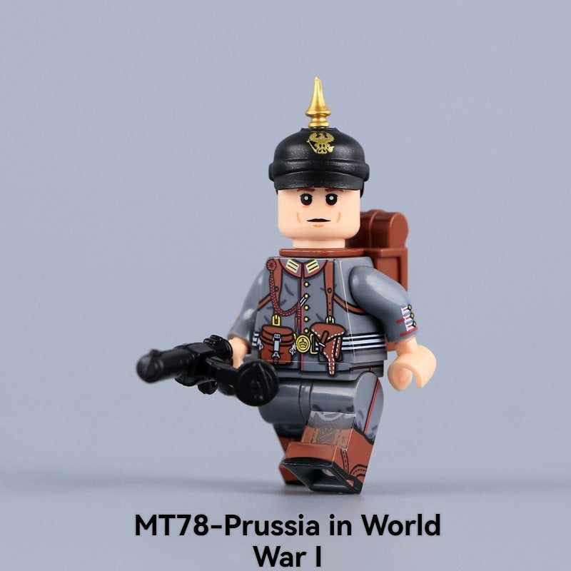 MT78-MT81 World War I German Prussian soldier Minifigures – Joy Bricks