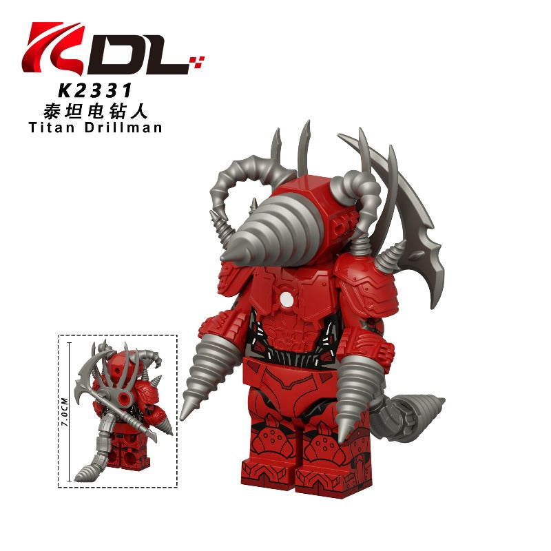 KDL852 Skibidi Toilet series Minifigures – Joy Bricks