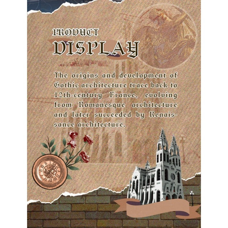 4034+PCS BK 33920 Gothic cathedral