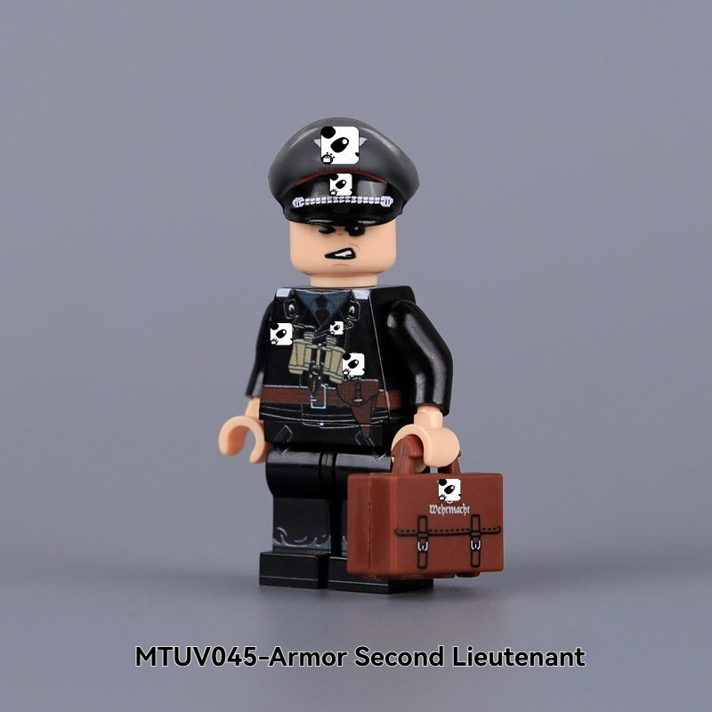 MTUV044-046 Military armored soldier Minifigures