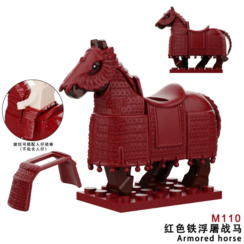 Medieval Roman Series M107 M108 M109 M112 Black Heavy Armored Iron