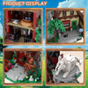 (Gobricks version) 3898pcs MOC Hayao Miyazaki Animation Scene Collection