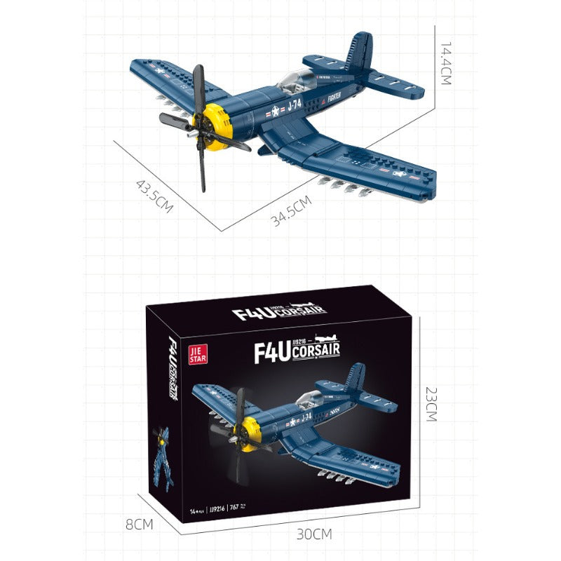 767pcs JIESTAR JJ9216 F4U Corsiar