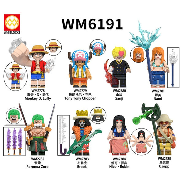 WM6191 One Piece Series Minifigures – Joy Bricks