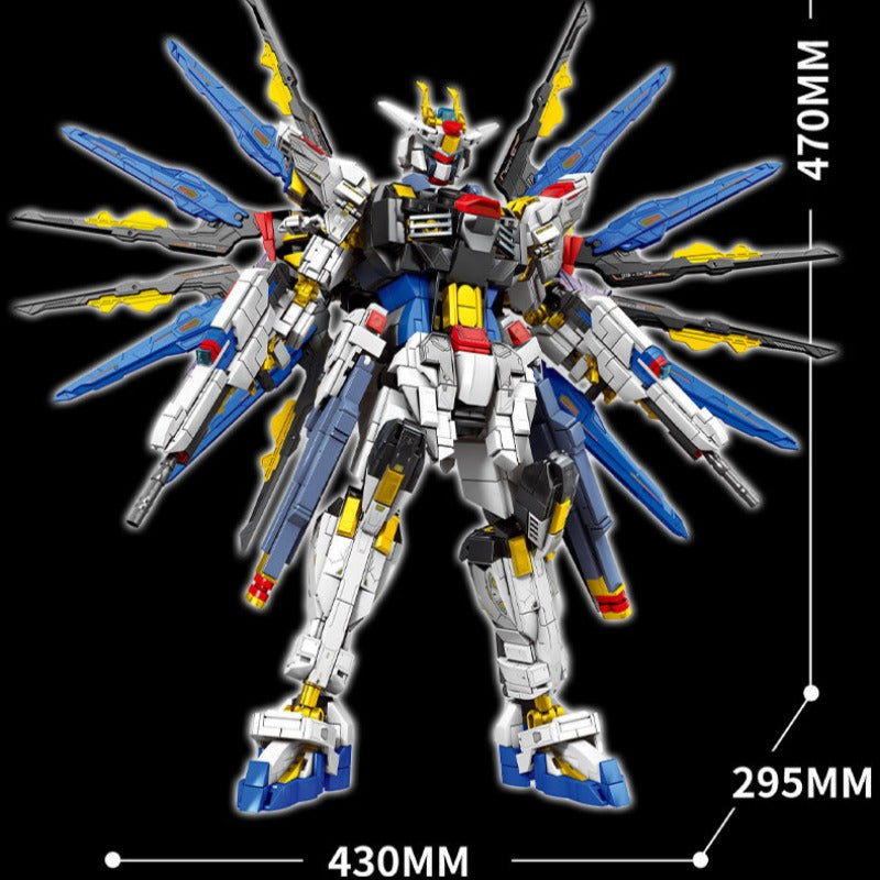 2000+pcs LY Gundam Series:Freedom Mech & Destiny Mech