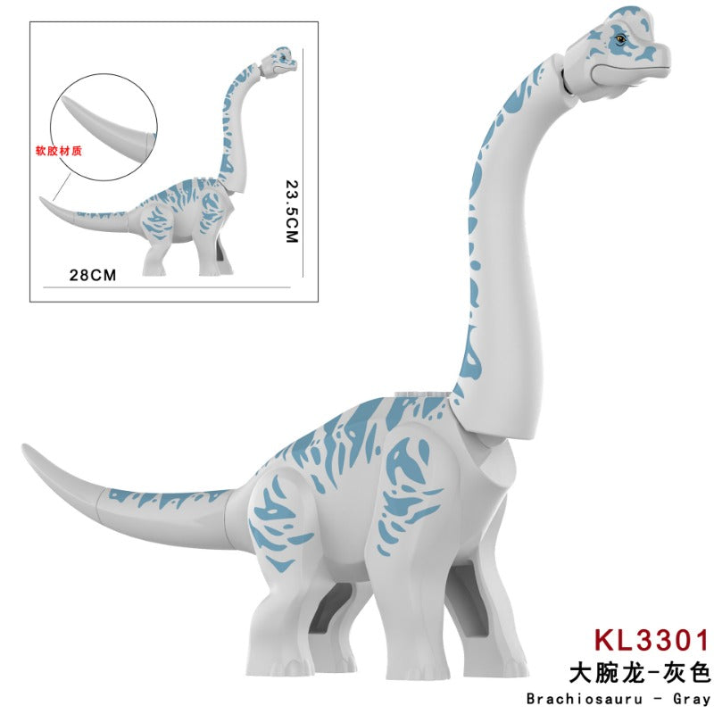 KL3301-3305 Jurassic Giant Brachiosaurus Wonder Plesiosaurus