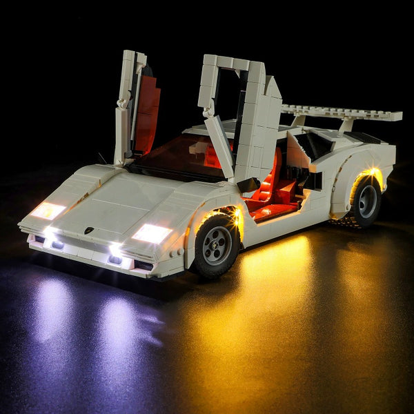 1506 pcs Lamborghini Countach 5000 Quattrovalvole – Joy Bricks