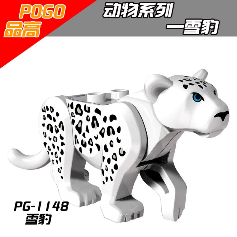 6pcs PG1045-1048/PG1129/PG1148 Jungle Adventure Series Tiger