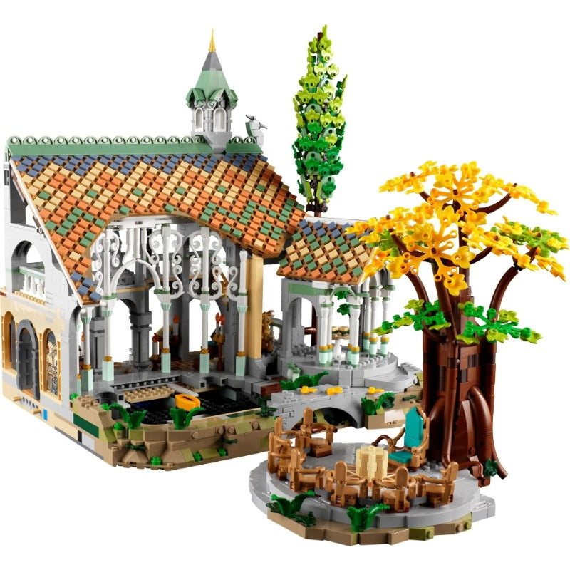 (Ship from US warehouse) 6167PCS The Lord of The Rings Rivendell 10316
