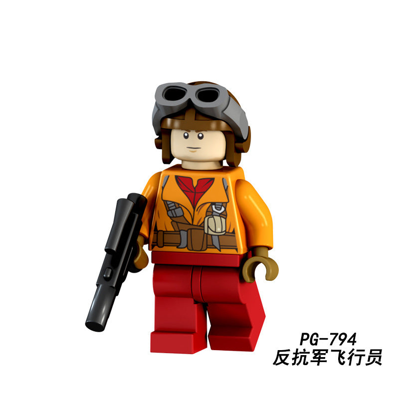 PG8115 Star Wars Series Han Solo Ross Minifigures – Joy Bricks