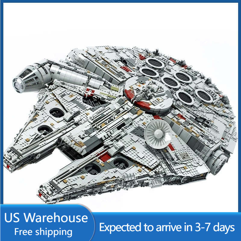 (Ship from US warehouse)7541pcs Star Wars  Millennium Falcon UCS Compatible 75192