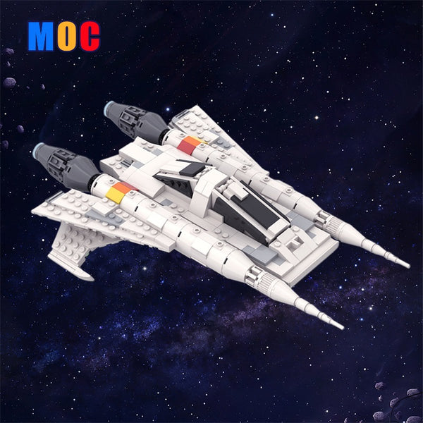 Gobricks version)550PCS MOC-48610 Space BUCK ROGERS Starfighter