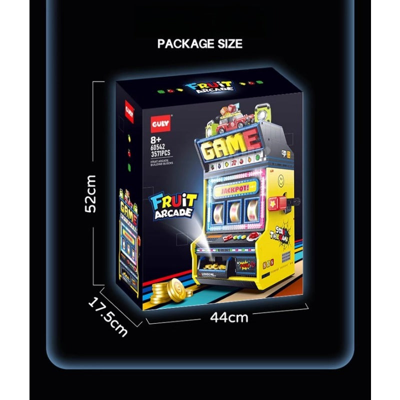 3571pcs GULY 60542 Fruit Arcade with motor set