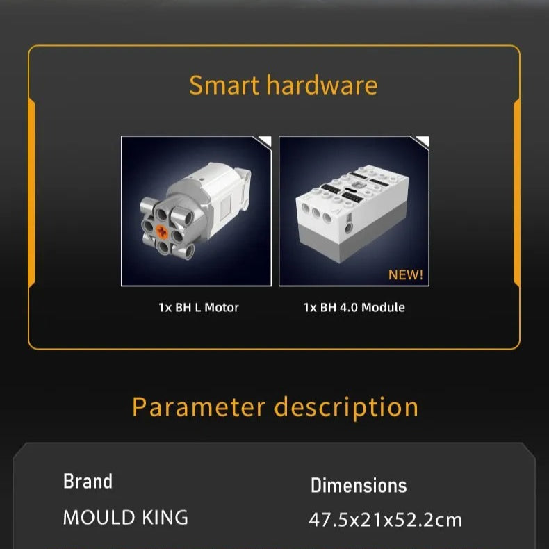 3675 pcs MouldKing 10160 Mechanic Grand Clock