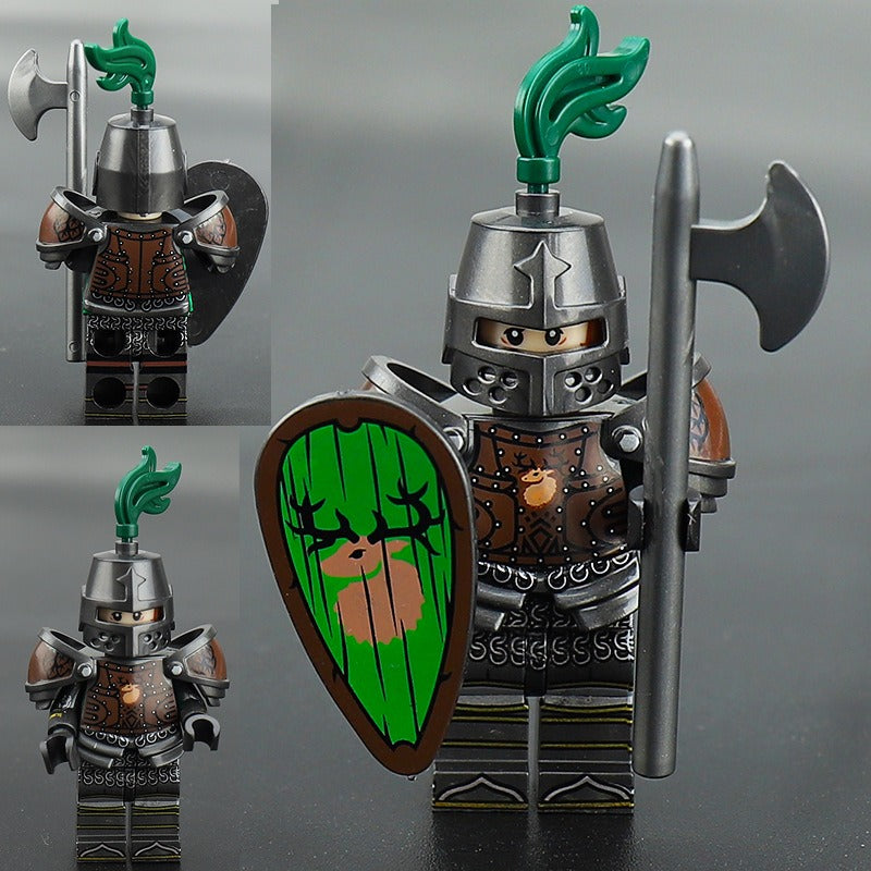 VP18 VP124-VP129 Medieval Lion King Castle Series Knight Minifigures