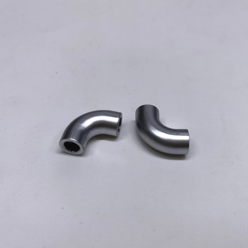 4pcs Chrome Engine Exhaust Pipe Building Blocks Parts