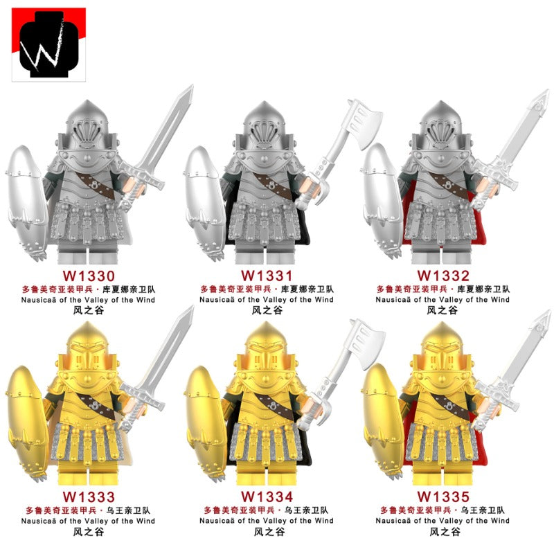 W1330-1335 Warriors of the Wind series Minifigures – Joy Bricks
