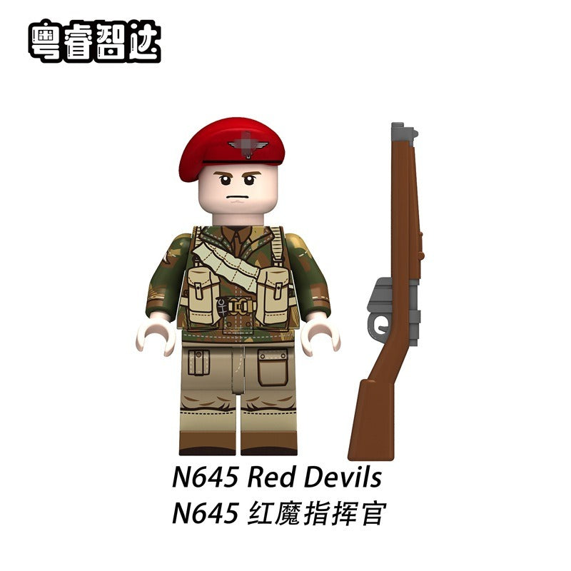 N645-650 British Army Series Minifigures