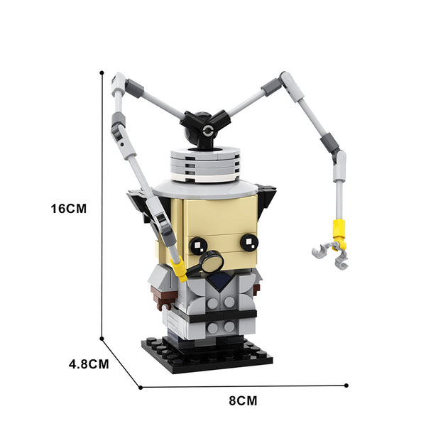 (Gobricks version)MOC-35886 Inspector Gadget Brickheadz