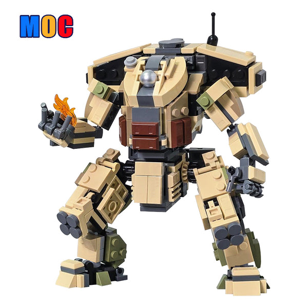 605PCS MOC-167752；Titanfall(Scorch Titan) – Joy Bricks