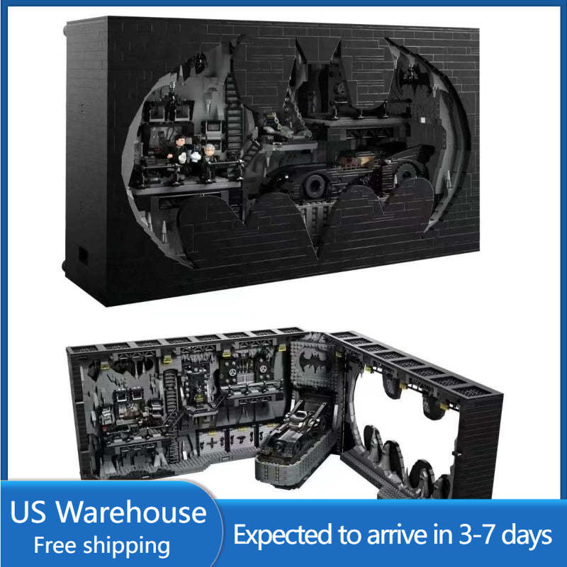 (Ship from US warehouse) 3981pcs Batcave Shadow Box