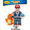 KF6189 Pokémon Pikachu Ash Minifigures