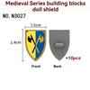 N3025-3030 Medieval Castle Shield Minifigures accessory