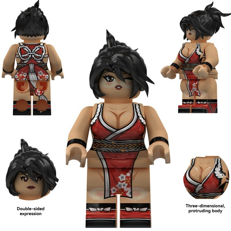 OA8811-8813 Fighting game Mai Shiranui Chun-Li Minifigures – Joy