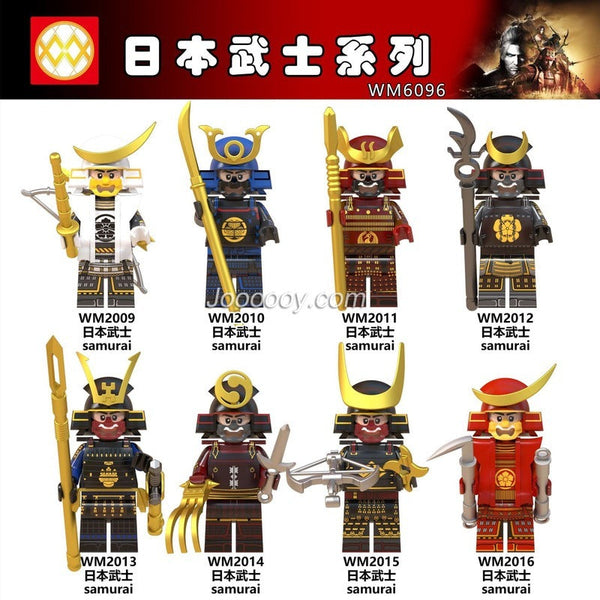 WM6096 Set sale Samurai Series Anime Figure minifigures – Joy Bricks