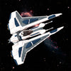 (Gobricks version)MOC-143184 Mandalorian starfighter Kom'rk-class fighter