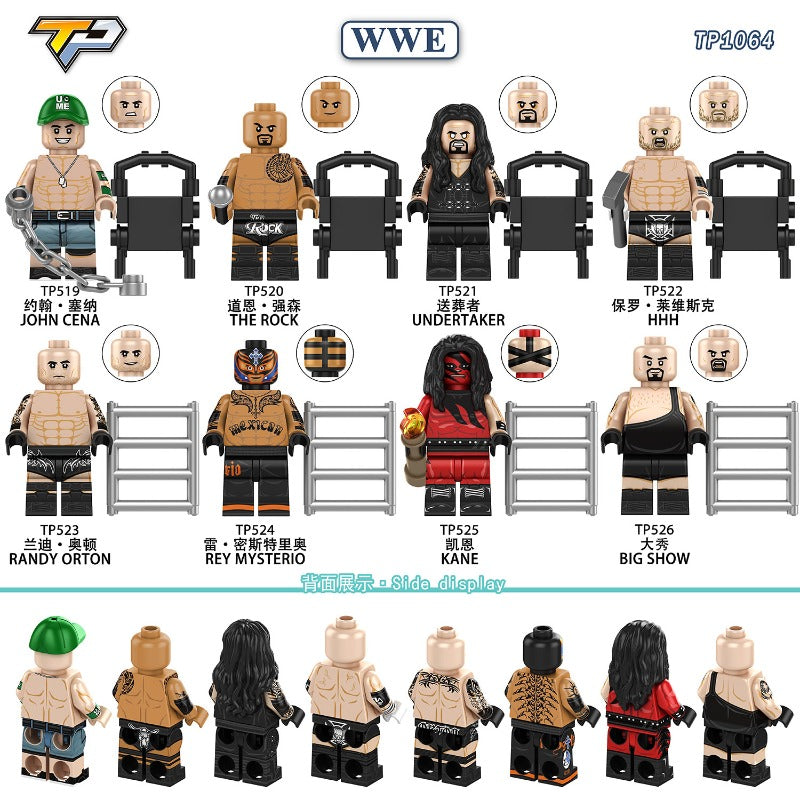 TP1064 Wrestler WWE John Cena Minifigures – Joy Bricks TP1064 Wrestler WWE John Cena Minifigures – Joy Bricks